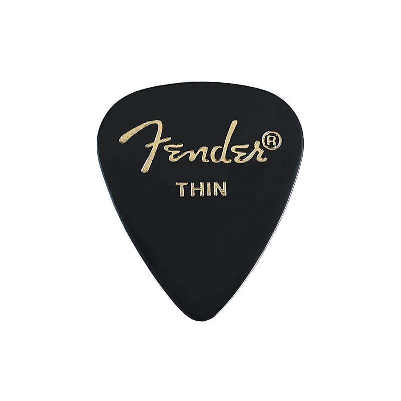 Fender 1 шт. классический медиатор целлюлоидная гитара pick s конфетти акустическая электрическая гладкая гитарная медиатор аксессуары гитарные части - Цвет: D Thin 0.46mm
