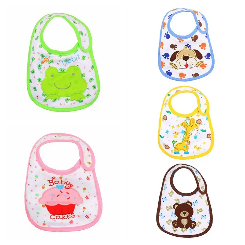 

Baby Boy Girl Kids Cute Bibs Waterproof Saliva Towel Cartoon Bib Feeding Bandana Burp Cloths Infant Kids Accessories