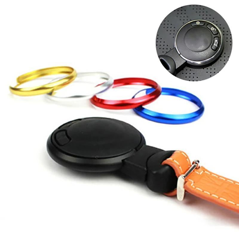 1 шт. корпус автомобильного ключа из алюминиевого сплава кольцо для ключей