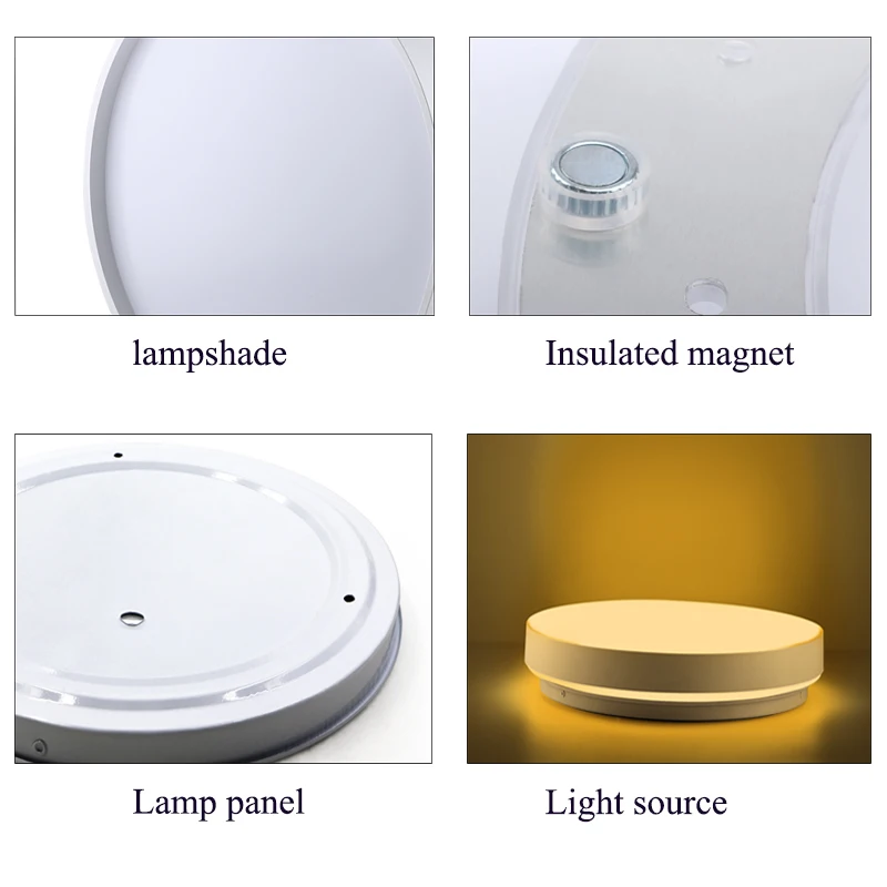 $28.81 WIFI Smart LED Ceiling Light 36W Voice Control Dimmable RGB Bluetooth Indoor Alexa Google Modern Lamp Tuya Intelligent Lamps