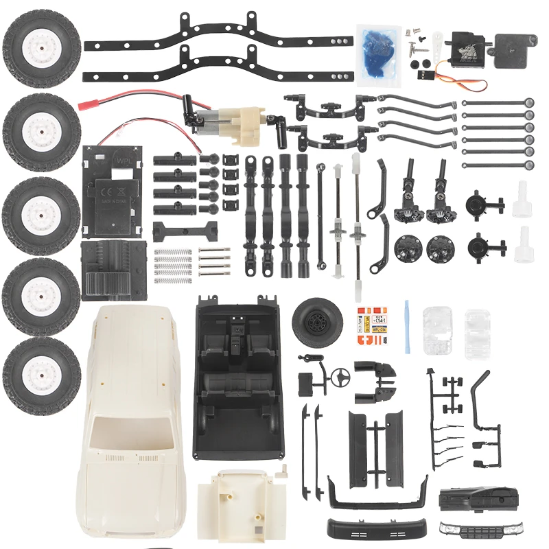 wpl c54 4wd 24g комплект несобранный 116 вн