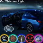 2 шт., светодиодный лазерный проектор для дверей автомобиля Ssangyong Actyon Rexton, Korando Rodius Kyron Tivoli Musso XLV Stavic