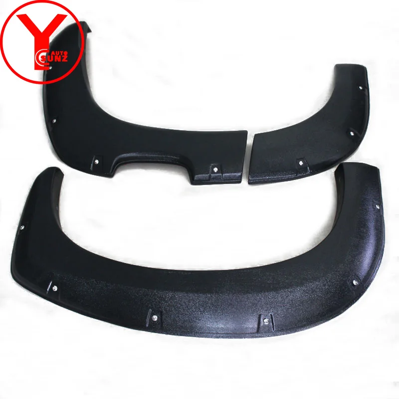 Тиснёный черный fender flare для MITSUBISHI Montero SPORT Shogun 2016 2017 2018 крыло автомобиля Аксессуары