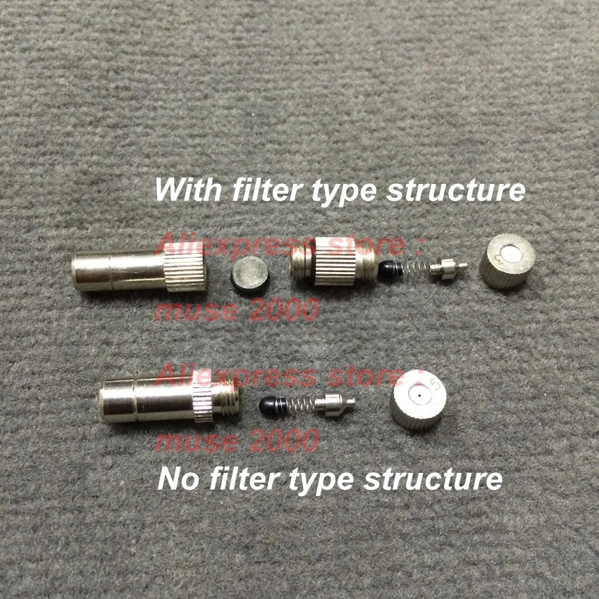Туманная насадка низкого давления 6 мм 8 быстроразъемный фитинг Соединительная
