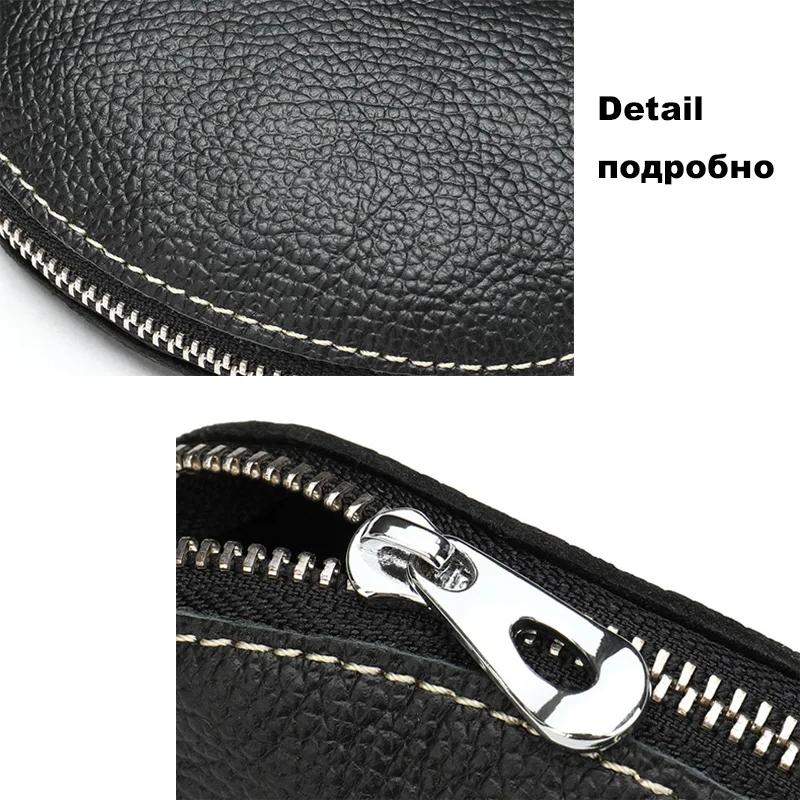 Кошелек MVA из натуральной кожи для женщин бумажники карт с карманами монет тонкий