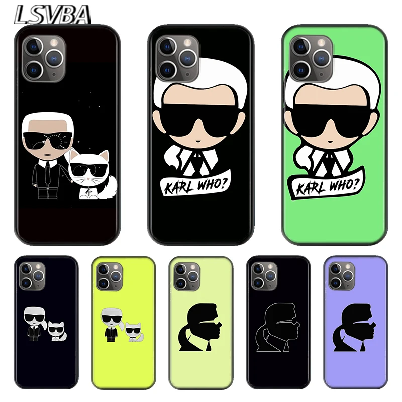 

Luxury Brand Style For Apple iPhone 12 11 XS Pro Max Mini XR X 8 7 6 6S Plus 5 SE 2020 Black Cover Silicone soft TPU Phone Case