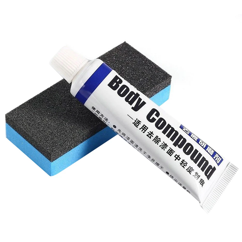 

30ml Auto Car Body Paint Scratch Remover Polishing Repair Compound Sponge Brush