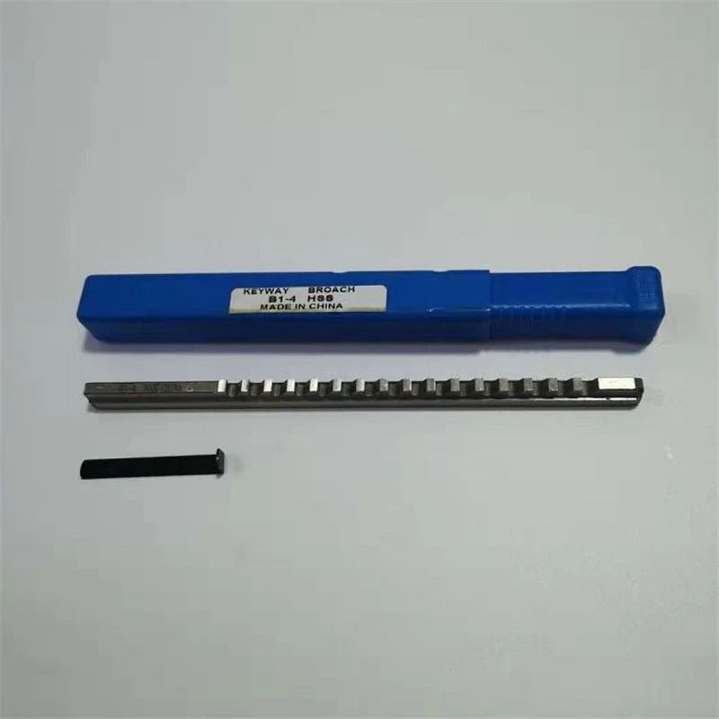4 мм В1 нажимная шпоночная Протяжка метрический размер HSS шпоночный Режущий