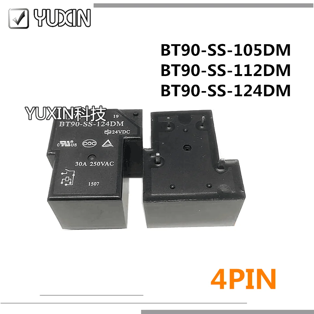 5 шт./лот 100% оригинальный и новый реле BT90 SS 105DM 5VDC BBT90 112DM 12VDC 124DM 24VDC 4PIN 30A 250VAC|Реле| |