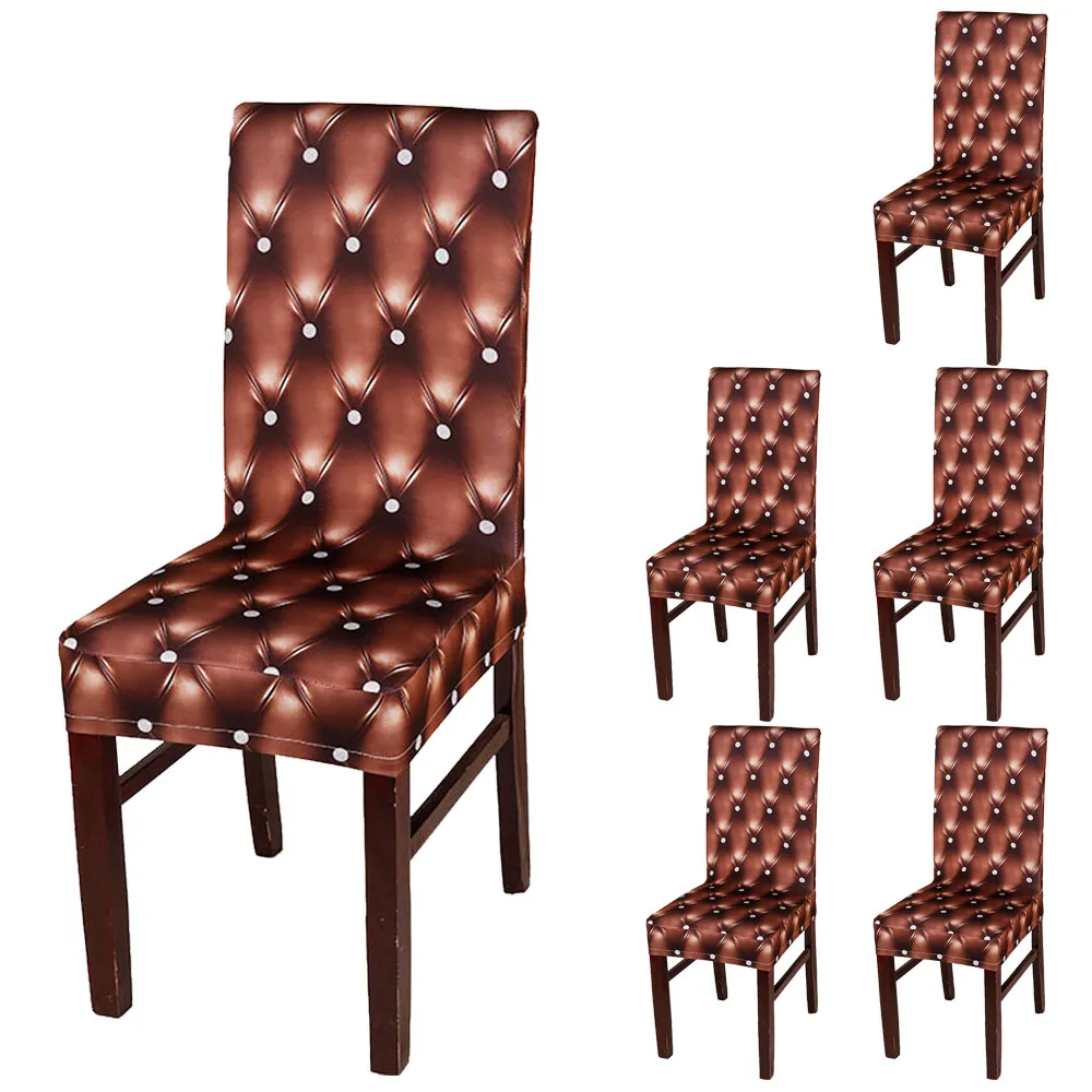6 шт. чехол на стул Sapndex черный/красный/серый/кофейный/цвет