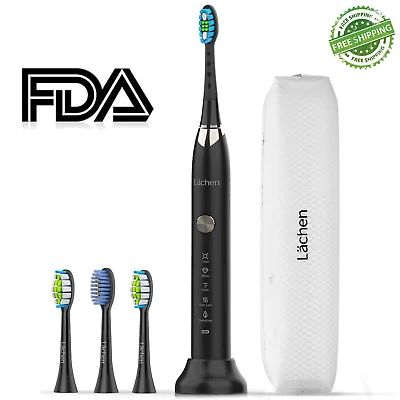 

Lachen Sonic Electric Toothbrush T7B 48000time/min Ultrasonic Washable Electronic Whitening Waterproof Teeth Brush 5 modes