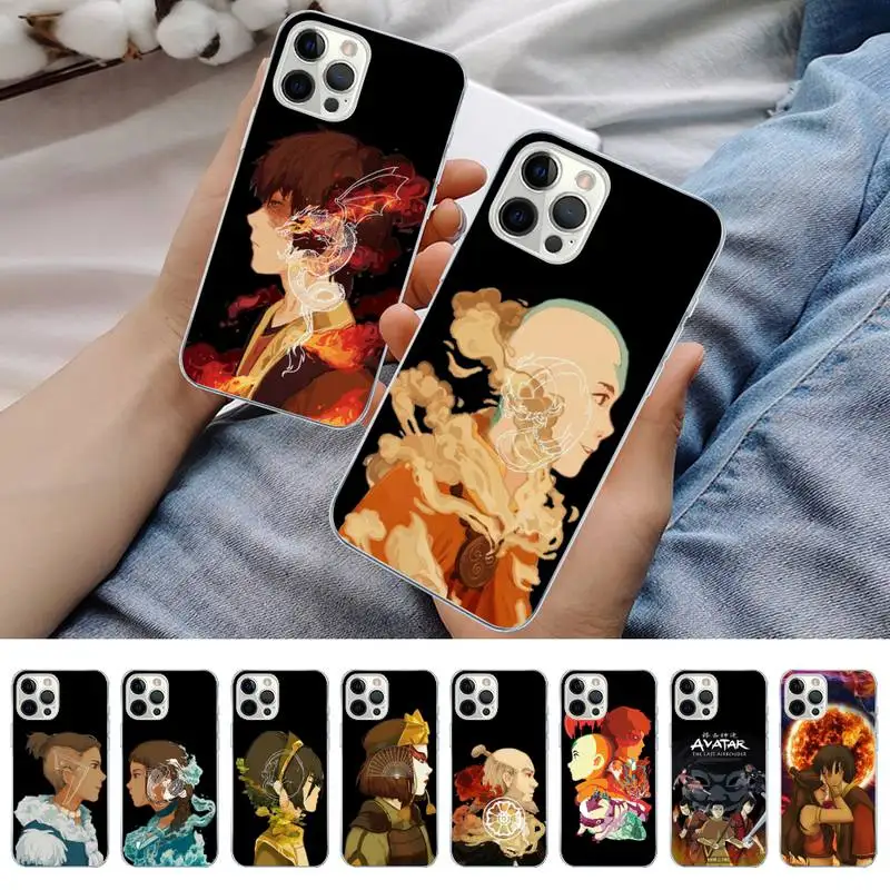 

Anime avatar the last airbender Phone Case for iPhone 11 12 13 mini pro XS MAX 8 7 6 6S Plus X 5S SE 2020 XR case