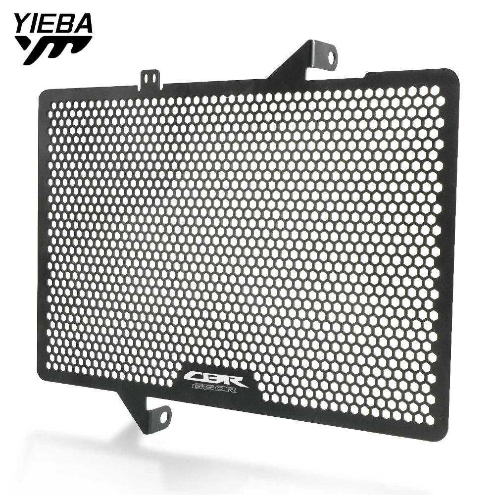 for honda cbr650r cbr 650r cbr 650 r with logo 2019 2020 motorcycle radiator grille guard cover steel grid protection moto part free global shipping