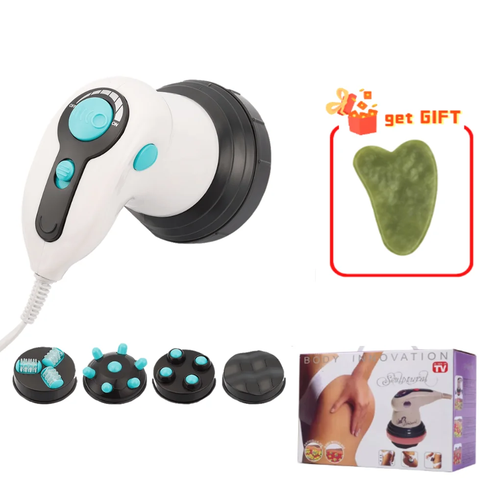 

Anti-Cellulite Massager 4 IN 1 Infrared Electric Body Slimming&Relaxing Muscle 3D Roller Device Weight Loss Fat Remove Roller