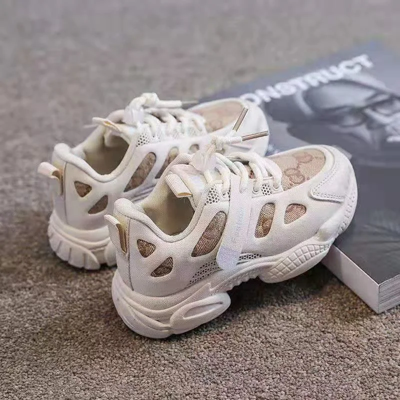 

Children's Shoes Sports Shoes 2021 New Spring And Autumn Girl's Shoes Breathable Father's Shoes Antiskid Boys' Leisure Shoes