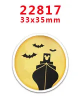 22817 30 шт hollaween характер плоское украшение из смолы PR 22547 - Цвет: 22817