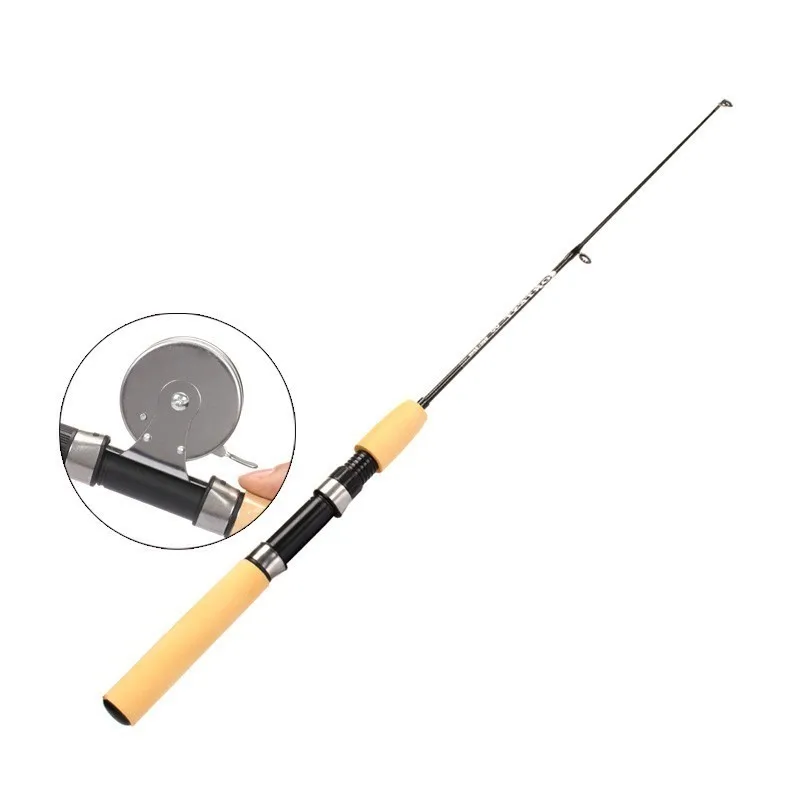 Бесплатная доставка удочка для зимней подледной рыбалки с мягким наконечником 2