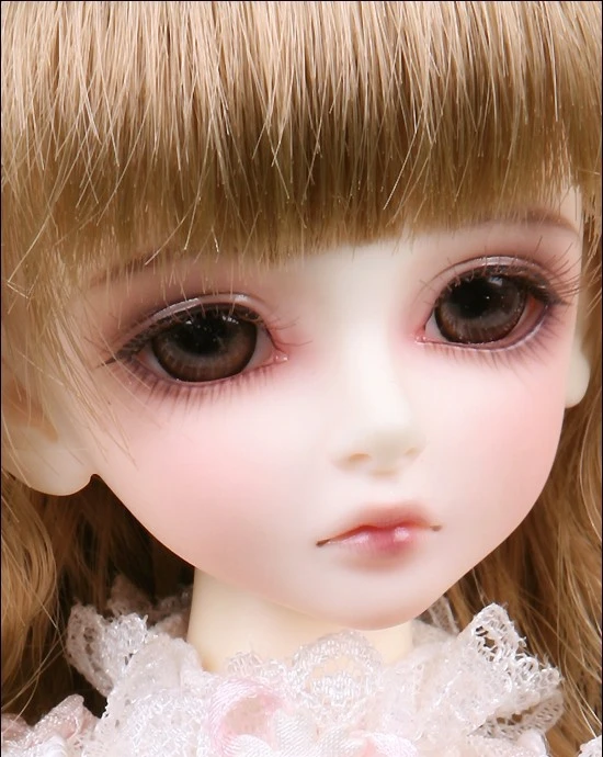 Полный набор высшего качества 1/4 bjd Kid Delf Girl BORY female doll лучшие подарки для девочек игрушечный парик одежда для лица макияж в комплекте Смола recast