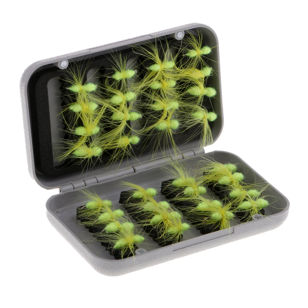 

32pcs Sinking Simulation Insects Flies Hand-tied Wet Flies Nymph Fly Hooks
