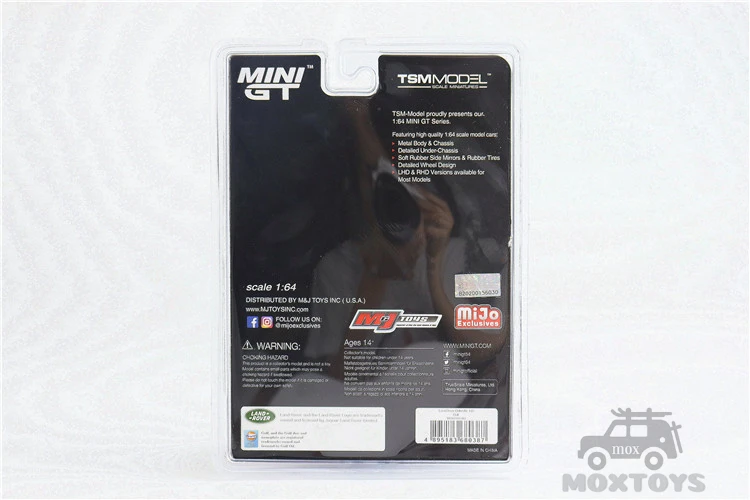 

MINI GT 1:64 Land Rover Defender 110 GULF Livery Mijo LHD Diecast Model Car