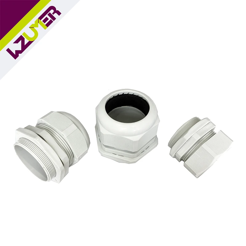 

10pcs IP68 Black M8 M10 M12 M16 M18 M20 for 2-4.8mm-12mm Wire Cable UL Waterproof Nylon Plastic Cable Gland Connector