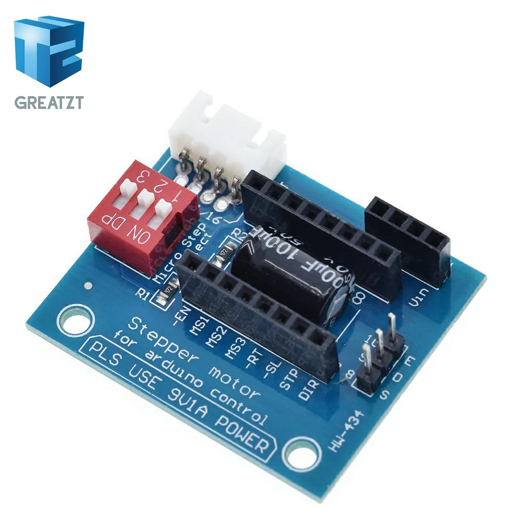 Плата расширения управления шаговым двигателем для 3D принтера GREATZT A4988