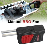 handheld electric bbq fan air blower for outdoor camping picnic barbecue cooking tool outdoor handheld electric bbq fan