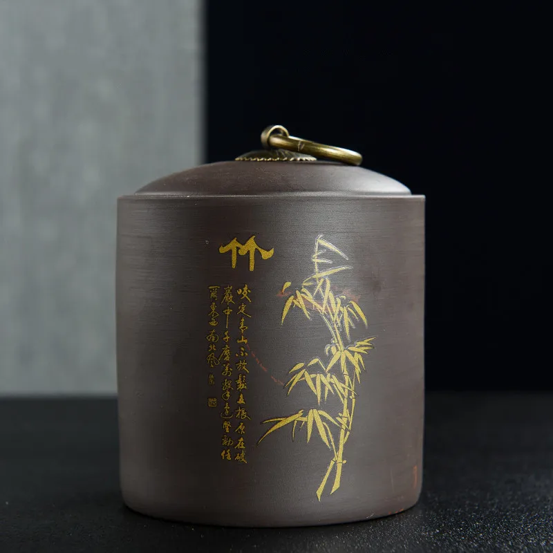 Китайская фарфоровая мини-банка для чая ретро баночка хранения специй баночки