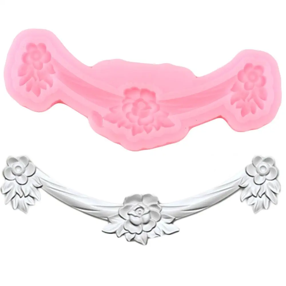 Рельефные листья для торта силиконовые формы цветок кекс Топпер помадка форма