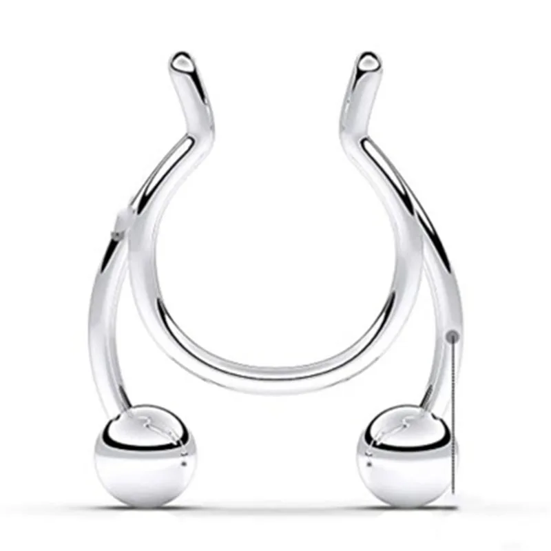 1 шт. клипса для кольца в нос из медицинской нержавеющей стали | Украшения и