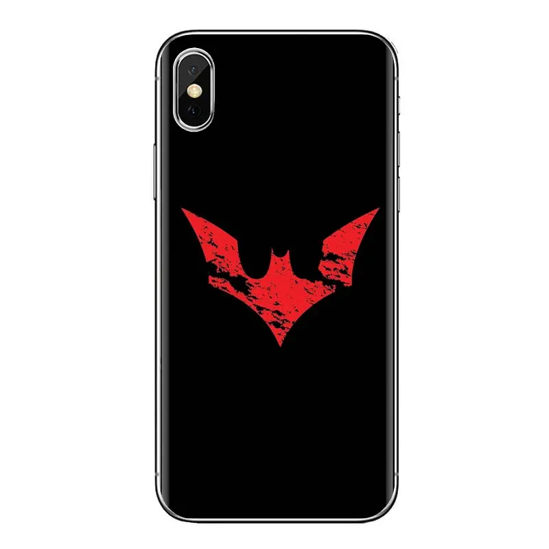 Горячая Распродажа Бэтмен-герой логотип прозрачный чехол из термополиуретана с