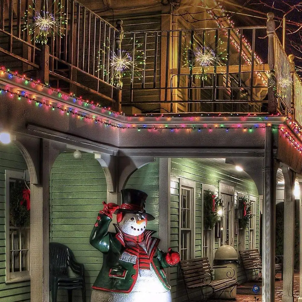 Водонепроницаемая подвесная Светодиодная лампа 180 в форме букета звезд