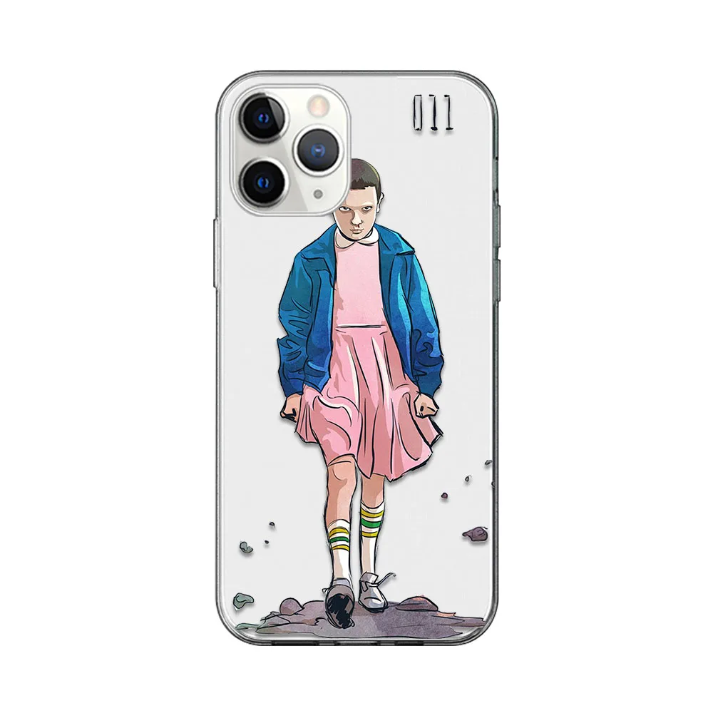 

Stranger Things Case For iPhone 12 11 Pro Max Back for iPhone X XR XS MAX 7 8 6 6S Plus 5S SE 2020 Soft Silicon TPU Phone Fundas