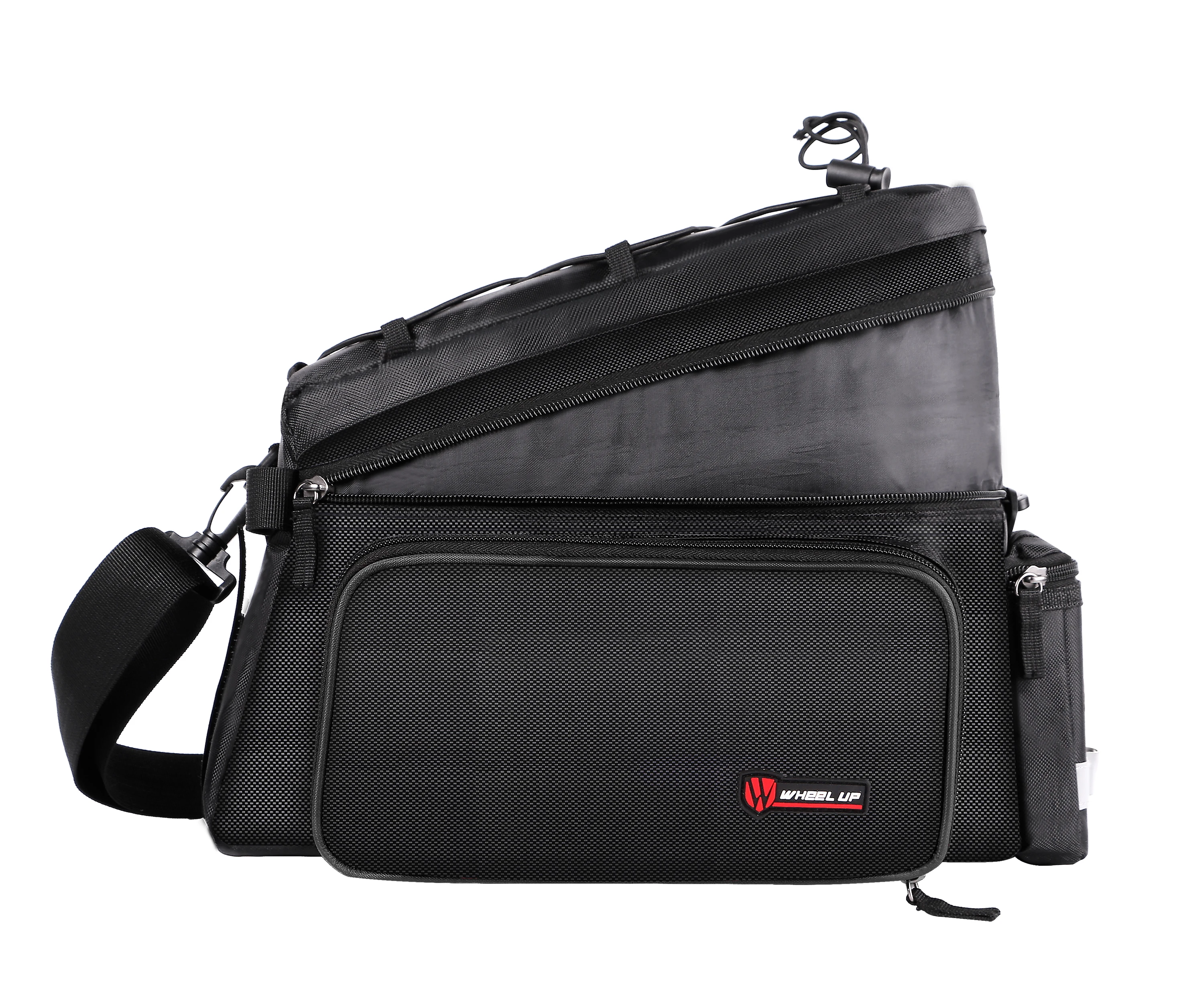 

Bicycle Rear Bag 25L Waterproof Bike Pannier Large Capacity Carry Bag Mountain Bike Rear Shelf Bag Travel Luggage