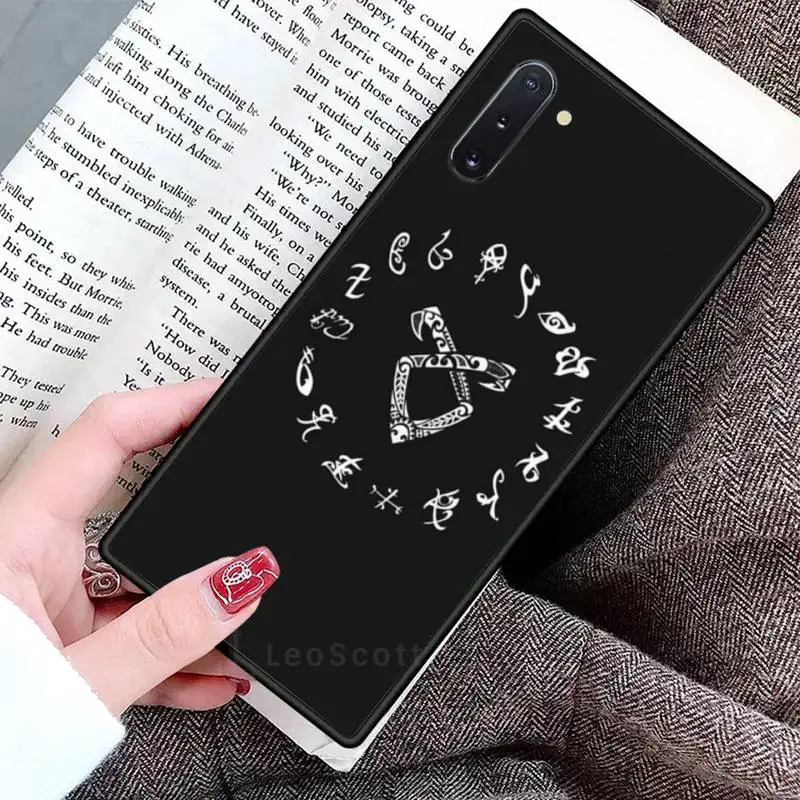 

Series Shadowhunters TV Phone Case For Samsung Galaxy S8 S9 S10 Plus S10E Note 3 4 5 6 7 8 9 10 Pro Lite cover