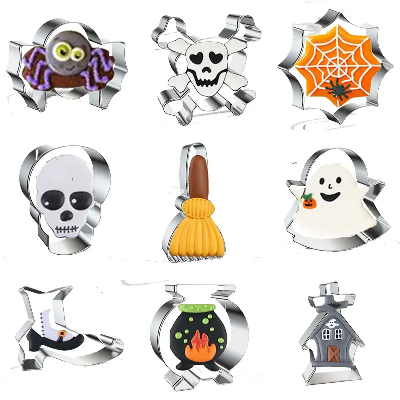 

Cartoon Cookie Cutter Mould Stainless Steel Fondant Cake Biscuit Mold Baking Tools Birthday Party Decorations