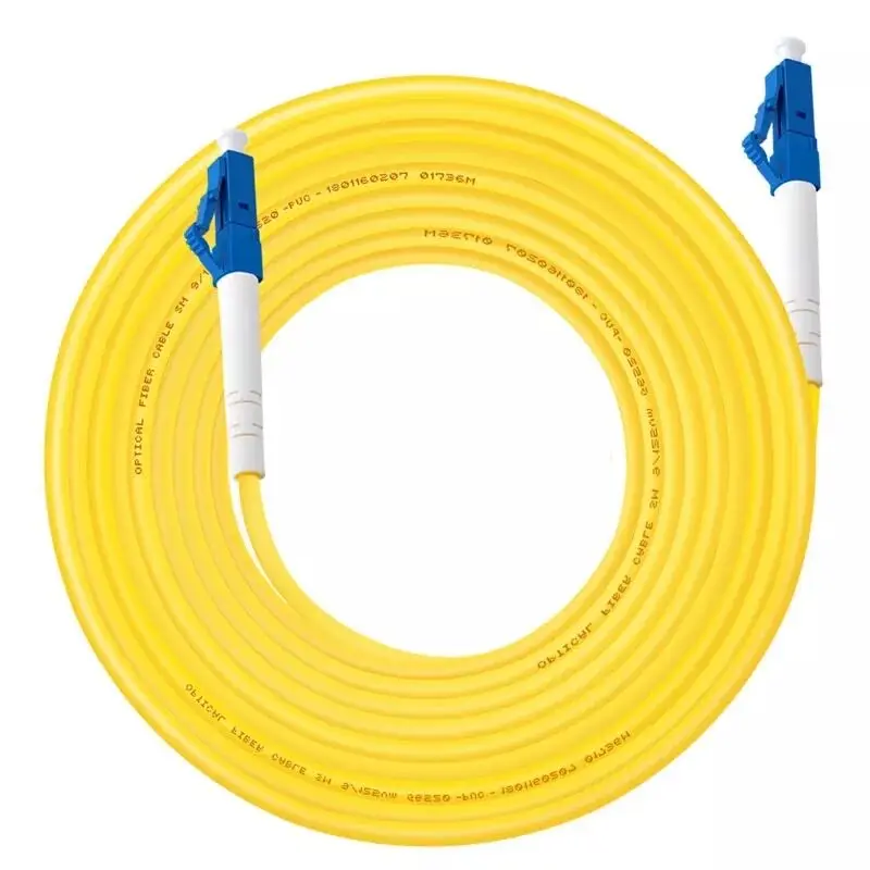 10pcs LC to LC  patchcord Simplex Single Mode A Fiber Optic Patch Cord LC/UPC to LC/UPC 2.0mm PVC Jacket FTTH Fiber Optic Jumper