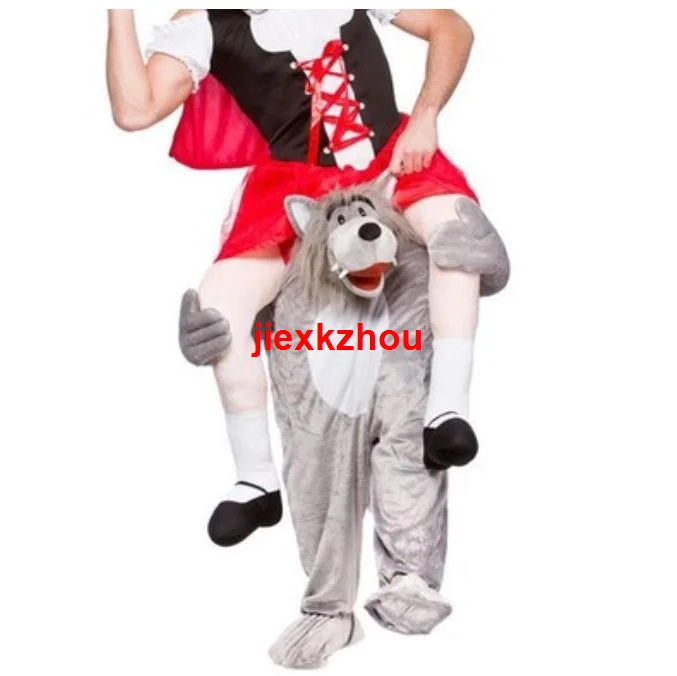 Wolf Carry Me баварский маскарадный костюм, вечерние костюмы для костюмированной игры, одежда для рекламы, карнавал, Хэллоуин, Пасхальный фестиваль, для взрослых - Цвет: Wolf
