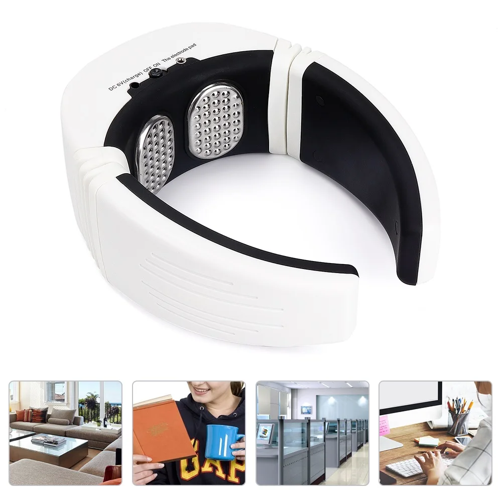 Электрический импульсный массажер для спины и шеи Акупунктура Магнитная терапия