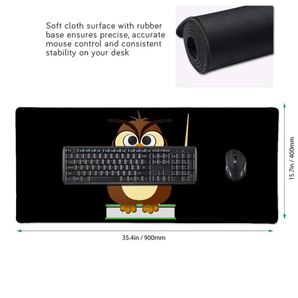 Owl Teacher Harry Love-Potter Mouse Pads Gamer Mousepad Alfombrilla Raton mouse pad for laptop anime with wrist support extended |