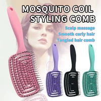 hair scalp hollow mosquito coil comb womens tangled hair comb for curly hair hair care styling tools