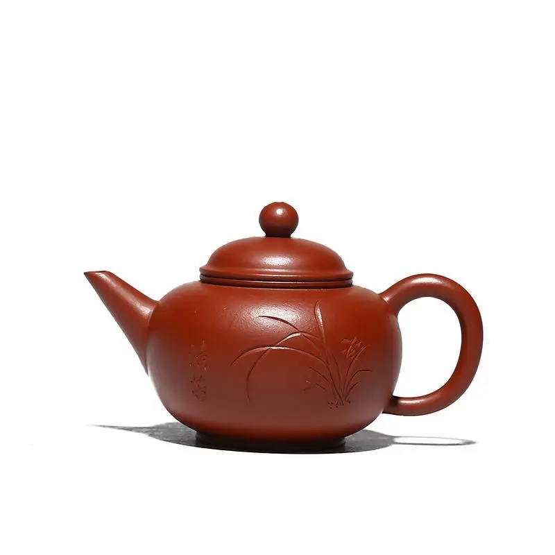 

Yixing horizontal purple clay teapot bird teapot handmade small teapot