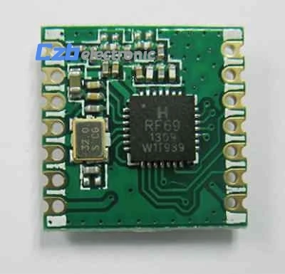 2pcs RFM69CW HopeRF 433Mhz Wireless Transceiver Temperature Sensor Module FSK Low Power With RFM12B Compatible Footprint | Электроника