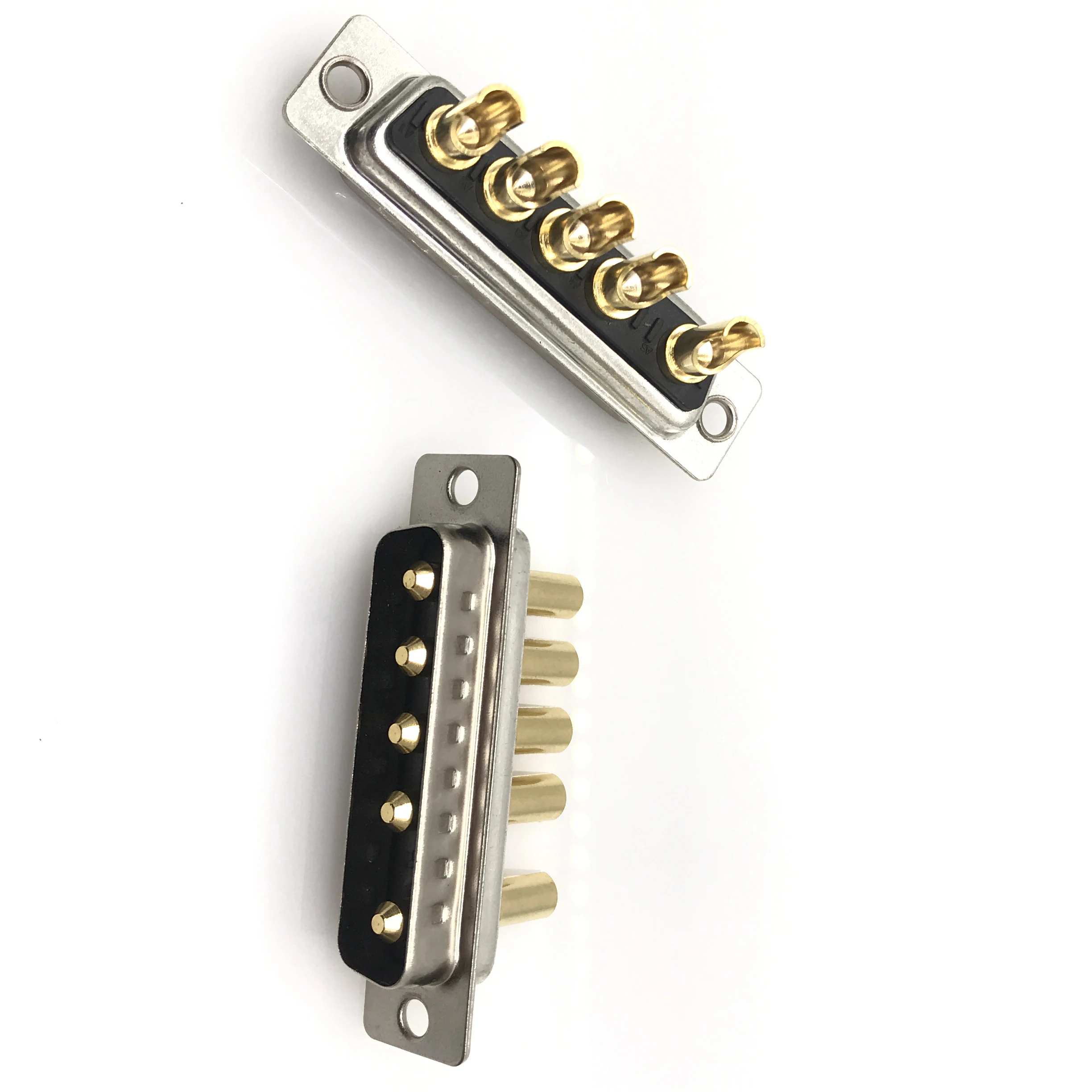 Высоковольтный Штекерный разъем usb-разъем типа 5W5 30A позолоченный 1 шт. 5 контактов