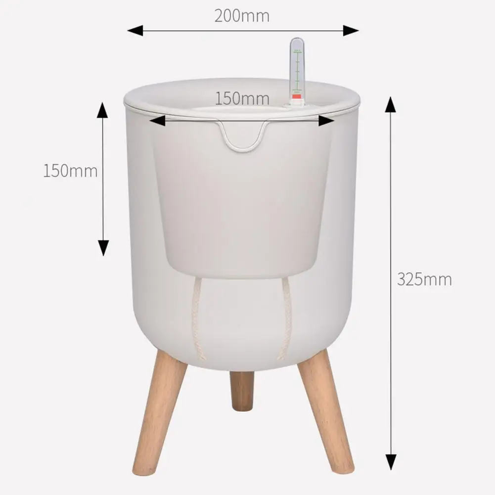 Домашний автоматический цветочный горшок противоскользящая подставка