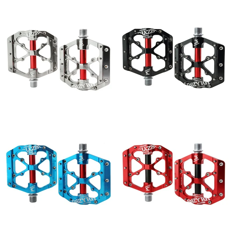 

Universal Sealed Bearing Bike Pedals CNC Aluminum Body 3 Bearing Bicycle Flat Pedals Bike Parts
