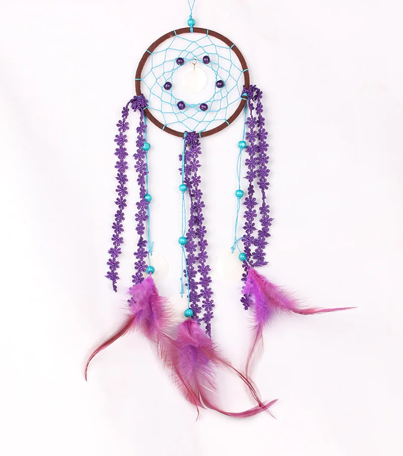 Колокольчики ручной работы индейский амулет &quotЛовец снов&quot сетка с черные