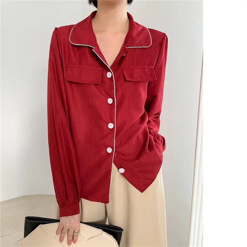 HziriP Женские официальные OL Твердые нежные с длинными рукавами 2020 офисные женские