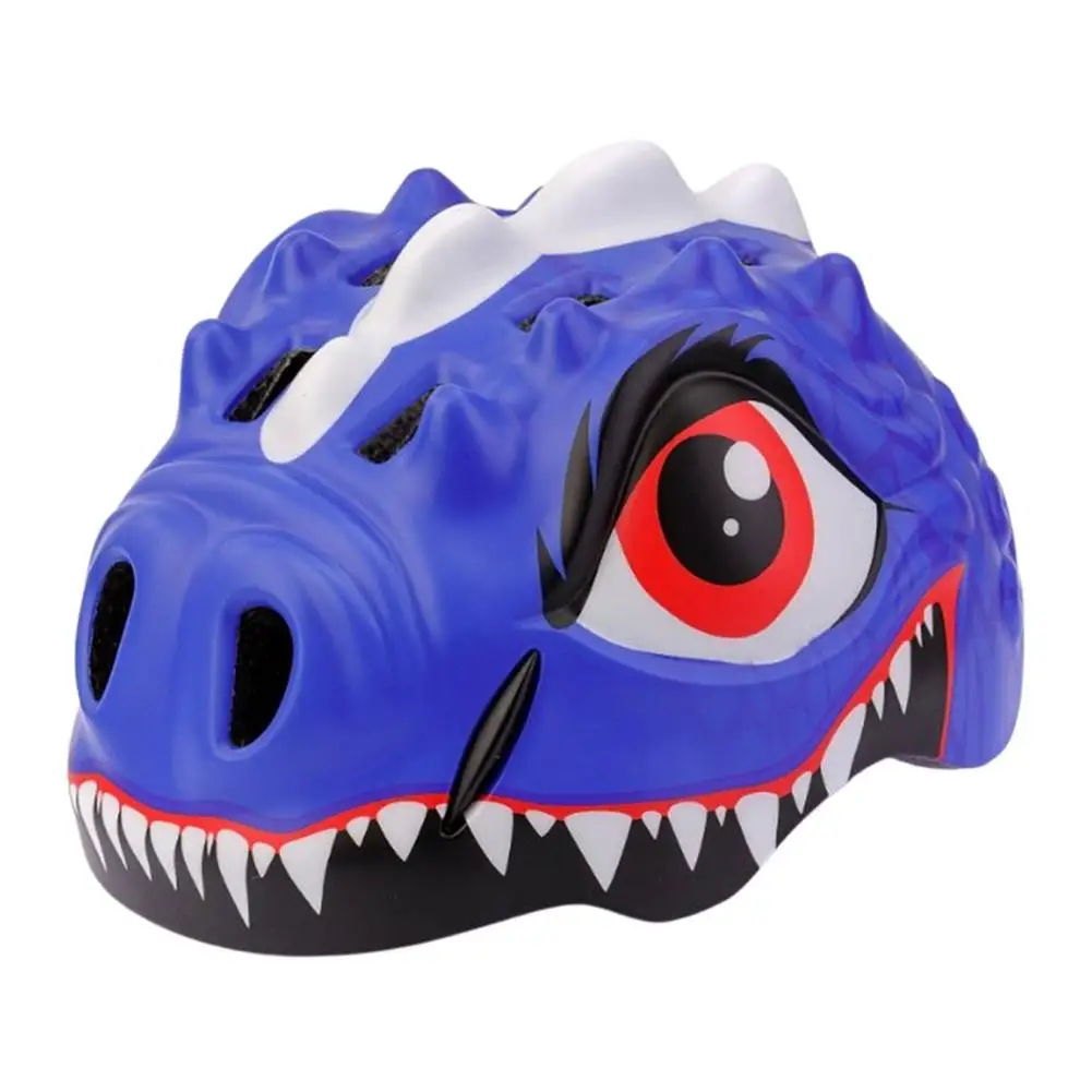 Детский мультяшный шлем с милым динозавром легкие Регулируемые дышащие