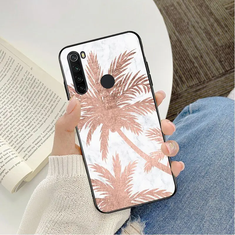 Цвет: розовый золотистый Роза с блестками задний чехол накладка принтом